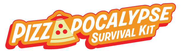 Pizzapocalypse Survival Kit stickers