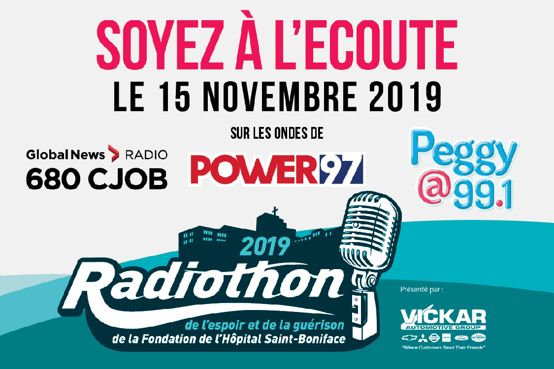 2019 Radiothon Ad - "Soyez À L'ecoute"