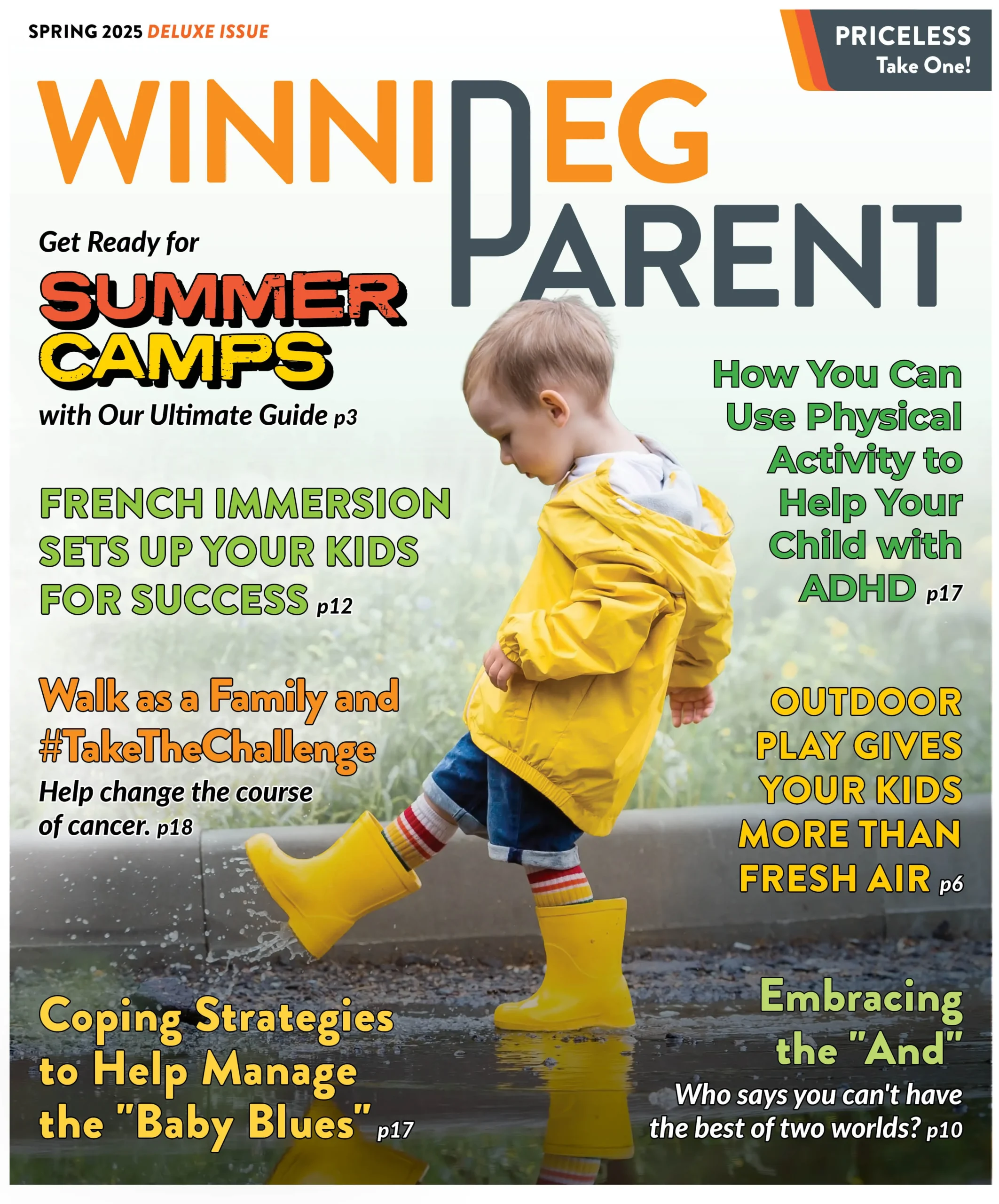 Winnipeg Parent Spring 2025 Cover